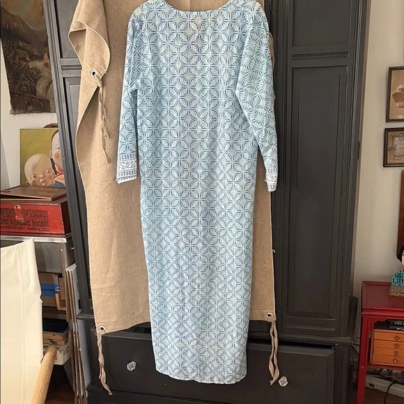 Alicia Bell Cotton Voile Kaftan Dress - Picture 3 of 5